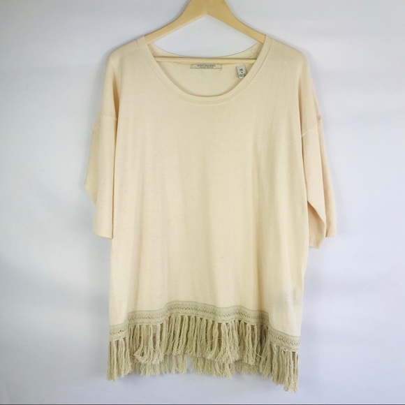 Scotch & Soda Tops - Scotch & Soda Maison Scotch Blouse w/ Fringe Sz 3